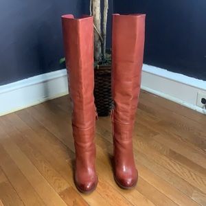 Sam Edelman Rylan Knee-High Leather Boot - Size 8.5